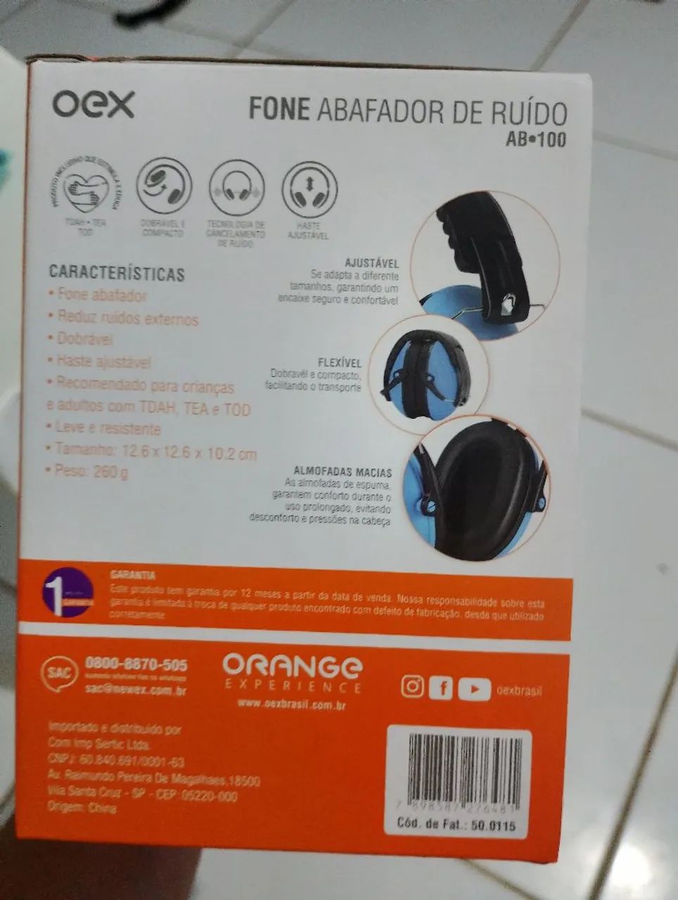 Fone abafador de ruidos - Foto 3