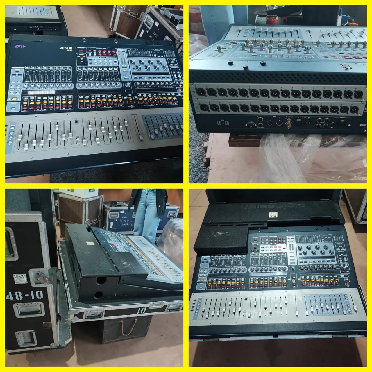 MESA DE SOM DIGI SC-48 - 32 AUX