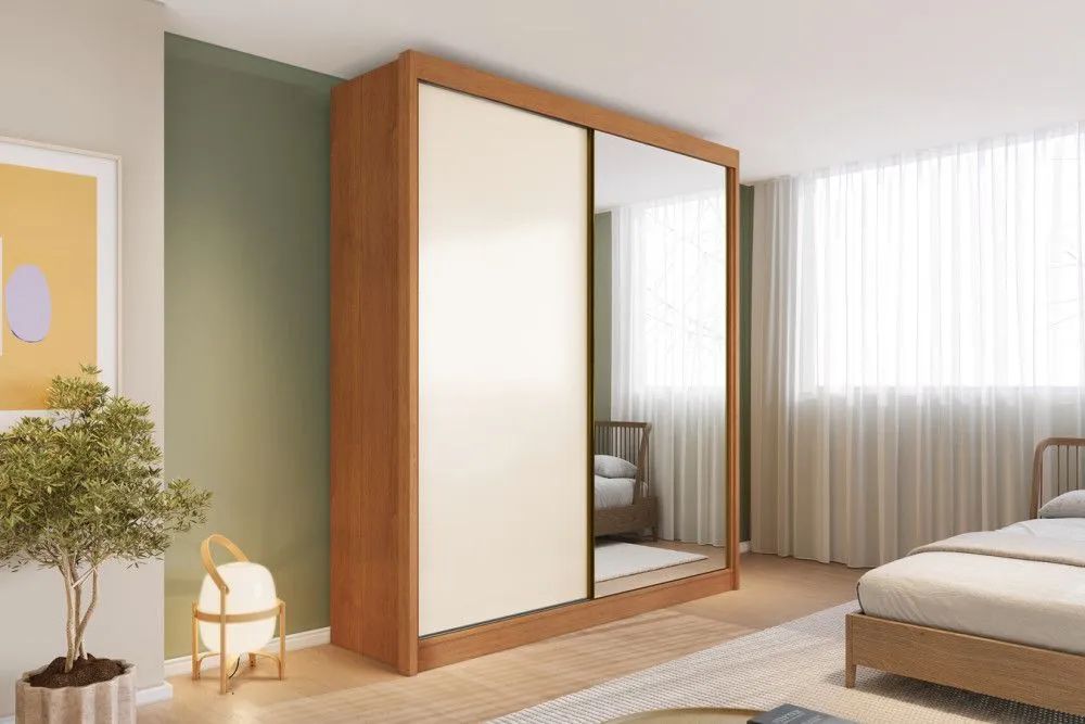 Guarda roupa 100% MDF 1.65 largura 