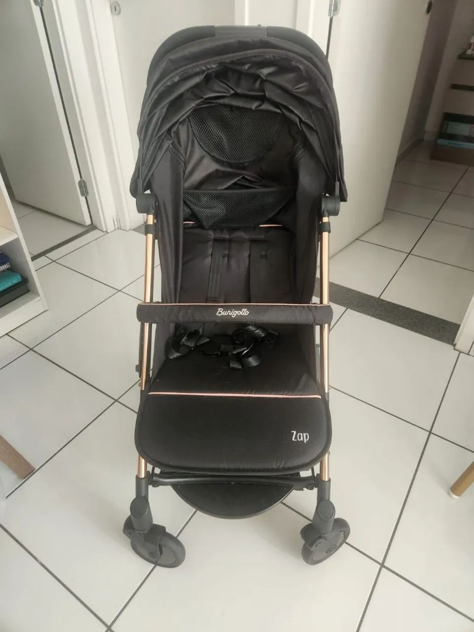 Carrinho de bebê zap burrigotto dobrável 