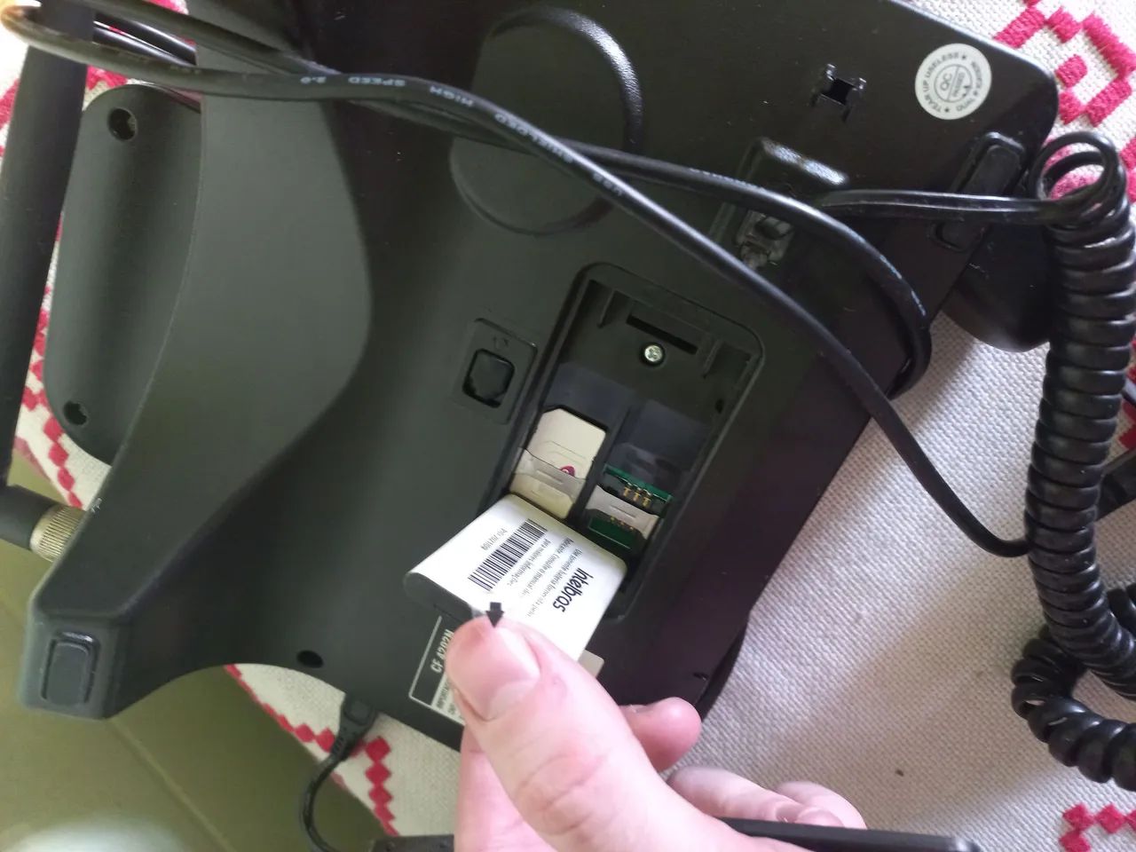 Telefone Intelbras fixo com chip - Foto 4