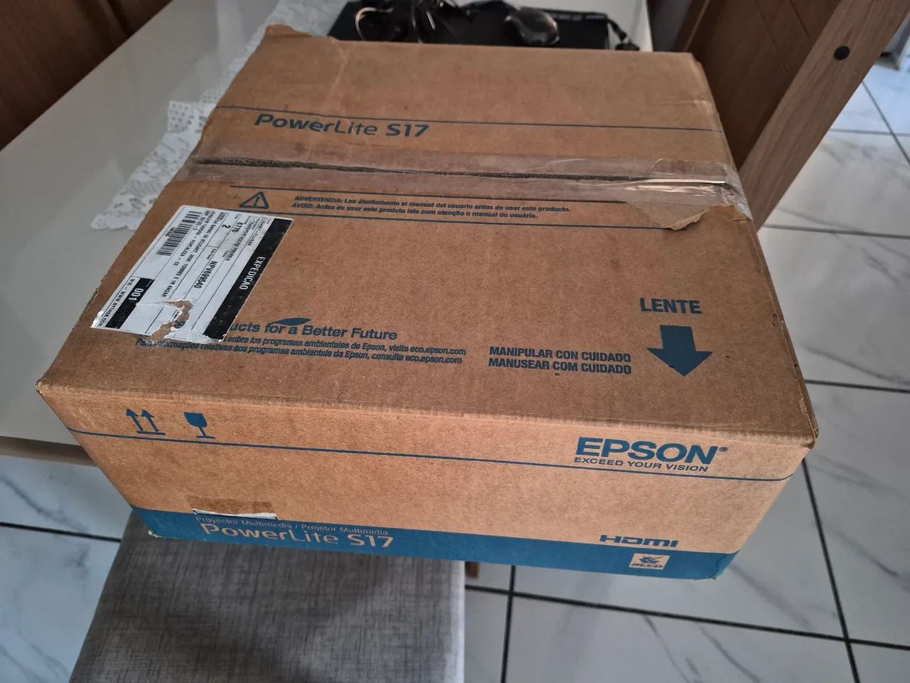 Projetor EPSON PowerLite S17 - Foto 5