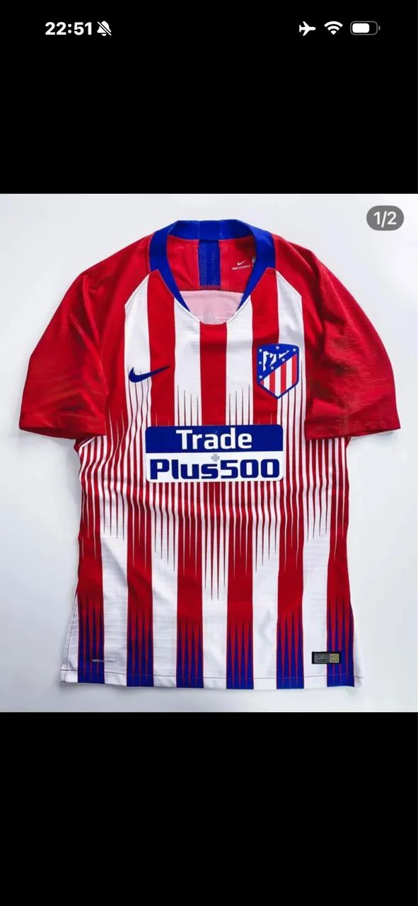Camisa Atletico de Madrid 2018 Original jogador