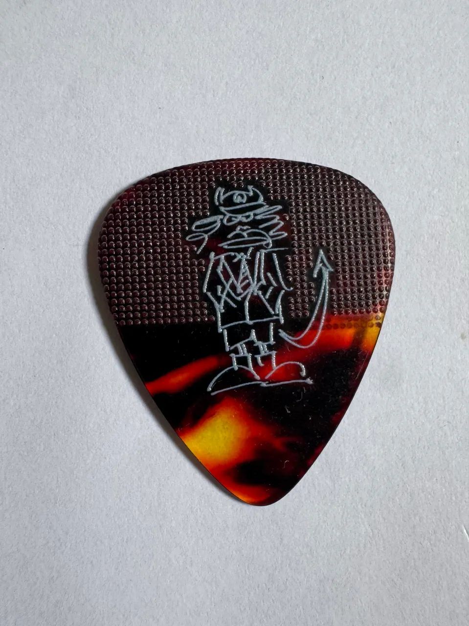 Palheta AC/DC Angus Young - palheta do show Power Up - Foto 2