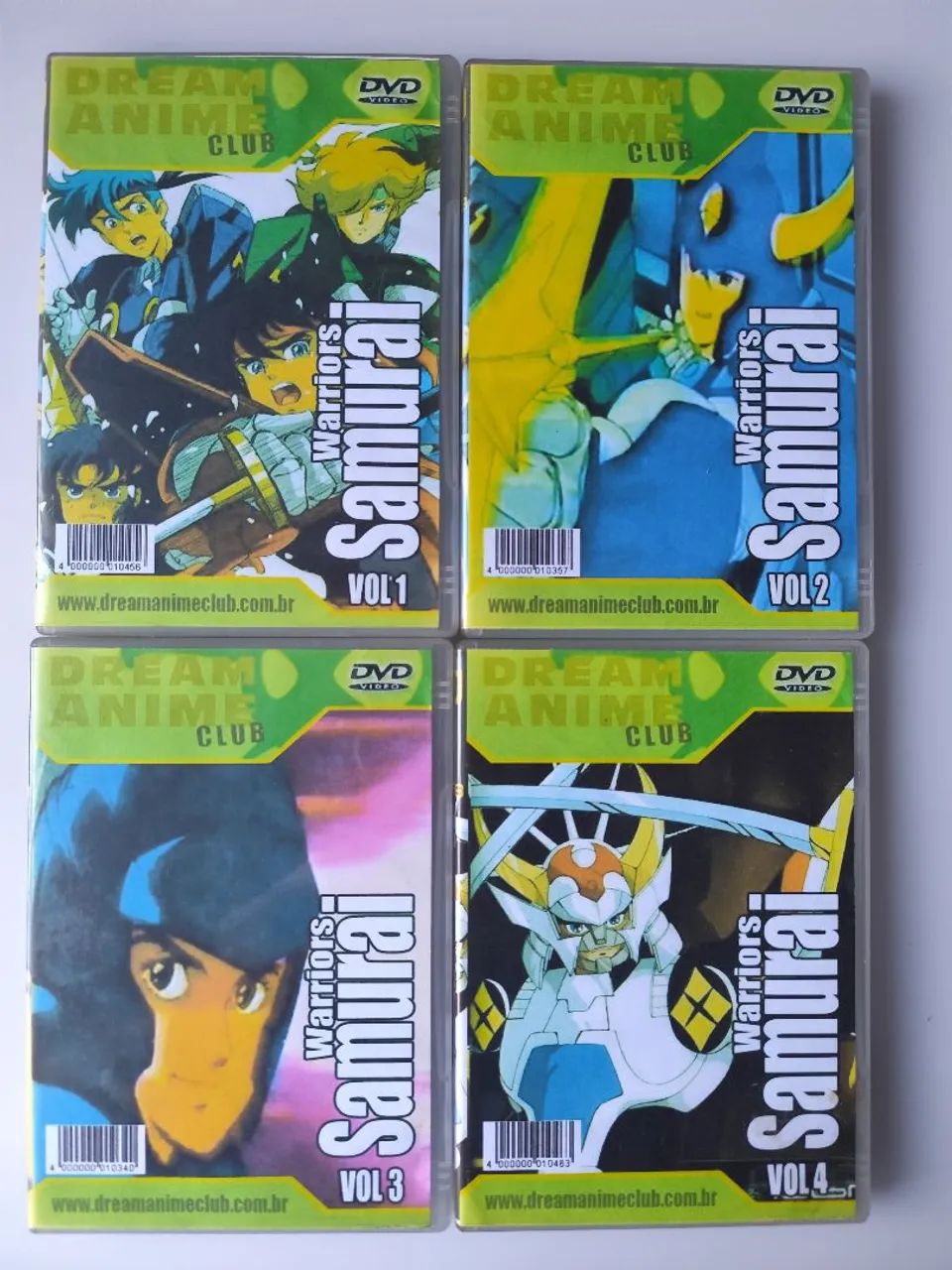 Box Samurai Warriors completo (versão TV manchete - LEIA A DESCRIÇÃO)