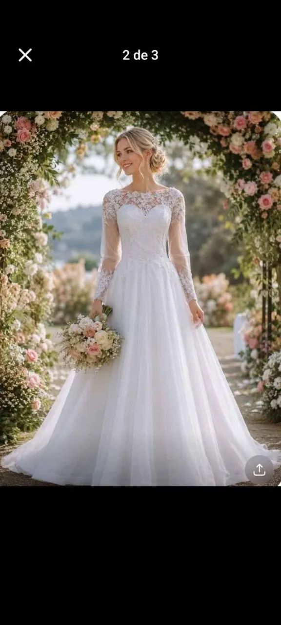 Vestido noiva 300 - Foto 2
