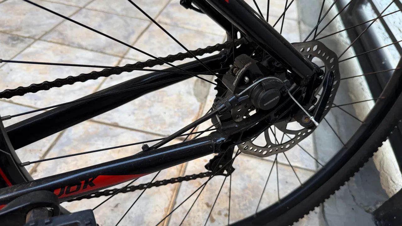 bicicleta audax aro 29 shimano passo cartão  - Foto 5