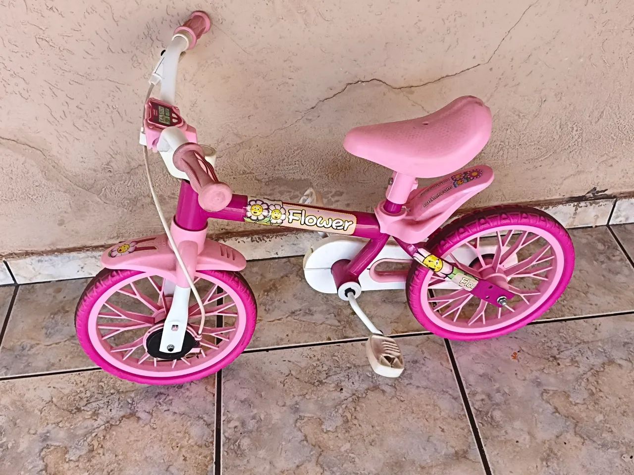 Bicicleta infantil rosa