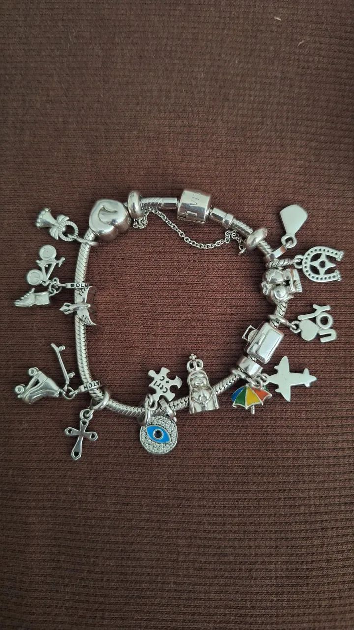 Pulseira Vivara com Berloques Original