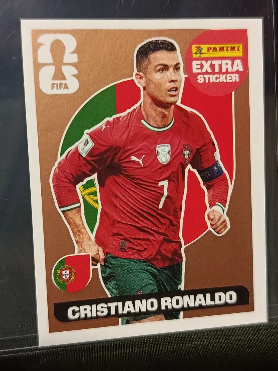 Cristiano Ronaldo Bronze Extra Sticker - Foto 2