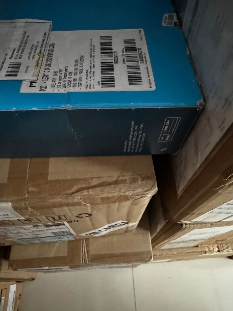 Lote de eletrônicos LACRADOS + NF (impressoras, notebooks, tablets, rede e periféricos) - Foto 4