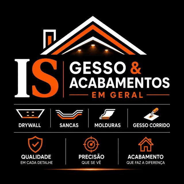 IS Gesso & Acabamentos em Geral - Drywall, Sancas, Molduras e Gesso Corrido  - Foto 2
