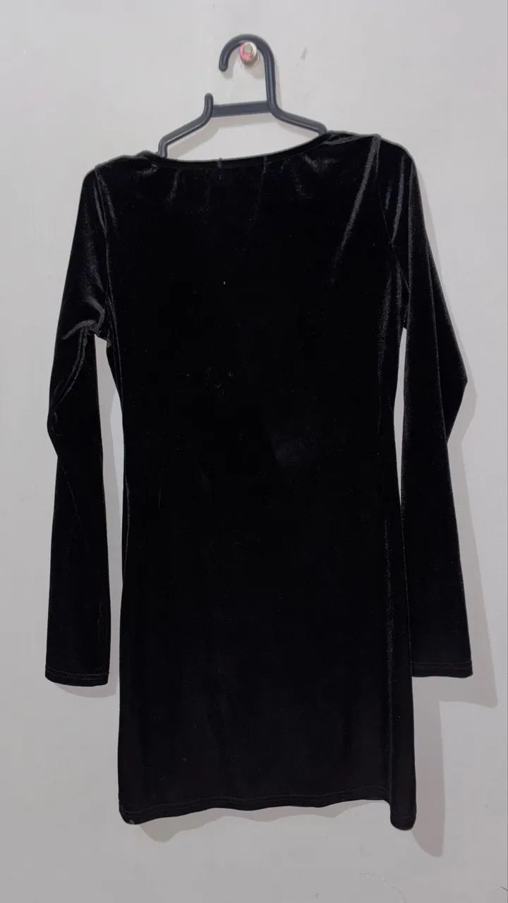 Vestido de veludo P - Foto 2