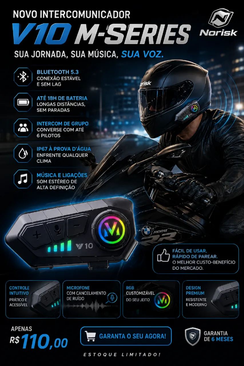 Intercomunicador V10 M-SERIES 