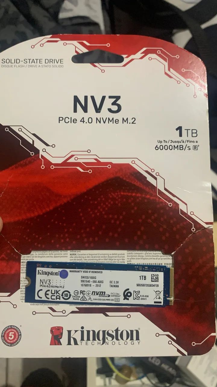 Ssd nvme nv3 1tb442876423276472321