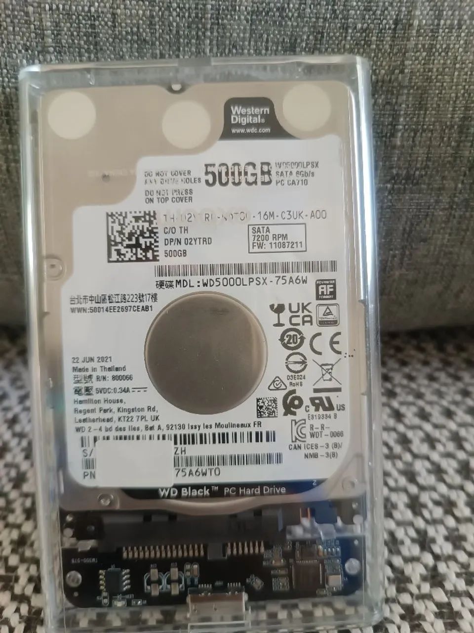HD externo 500gb - Armazenamento - Cirurgia, Aracaju 1494889804 | OLX