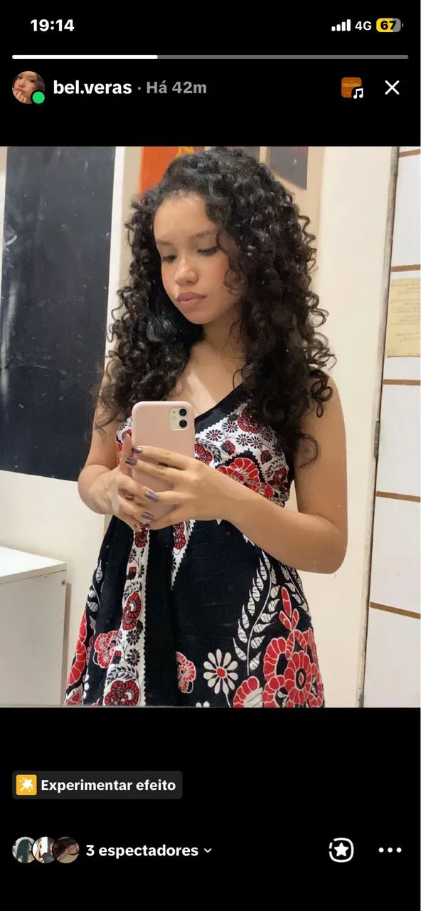 Vestido indiano semi novo 