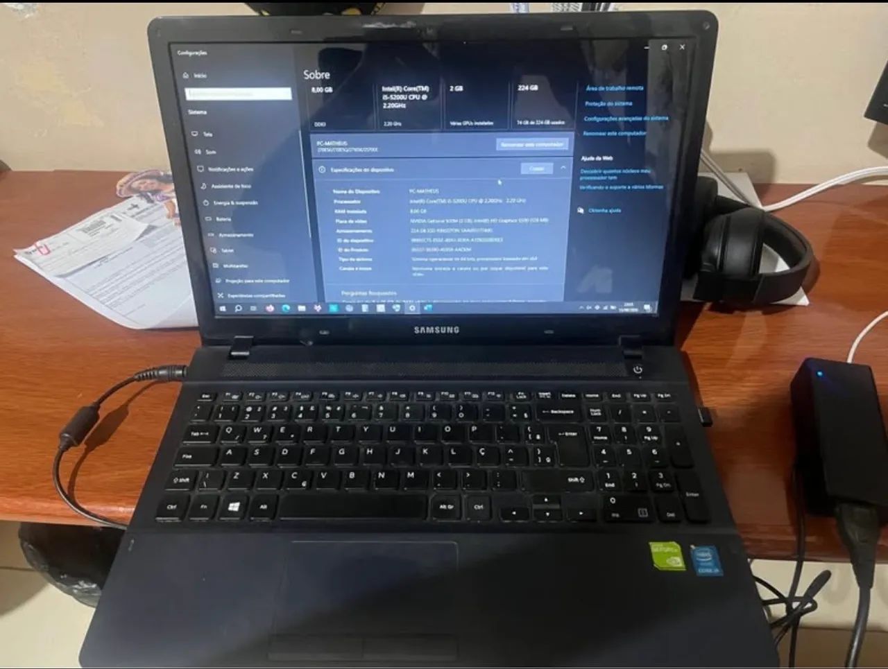 Notebook Samsung  - Foto 2