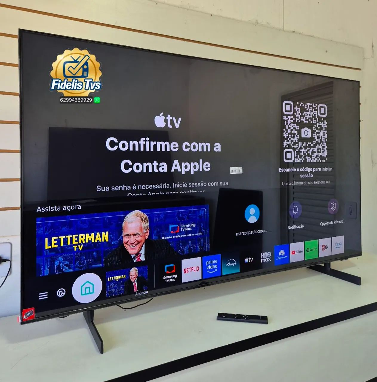 65 SAMSUNG 4K COMPLETA ( FININHA )