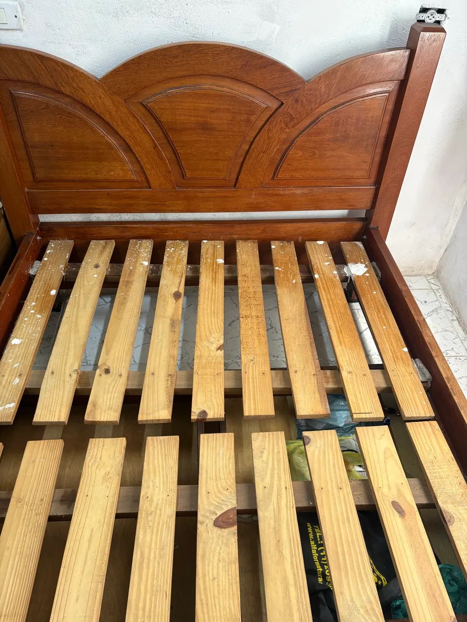 Cama de madeira maciça Ipê - Foto 4