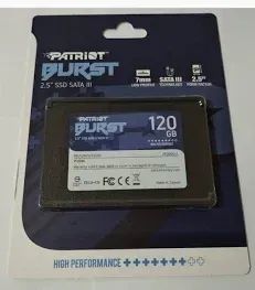HD SSD 120GB Patriot NOVO 