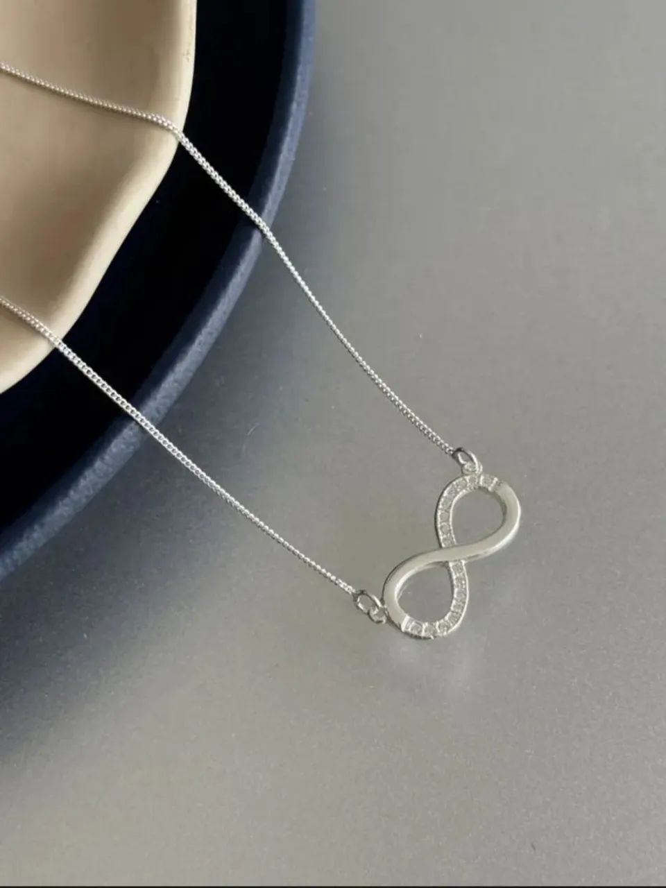 Colar feminino de prata infinito  - Foto 3