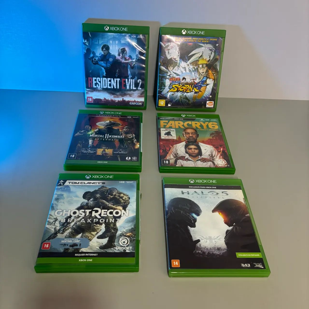 Lote de jogos Xbox one