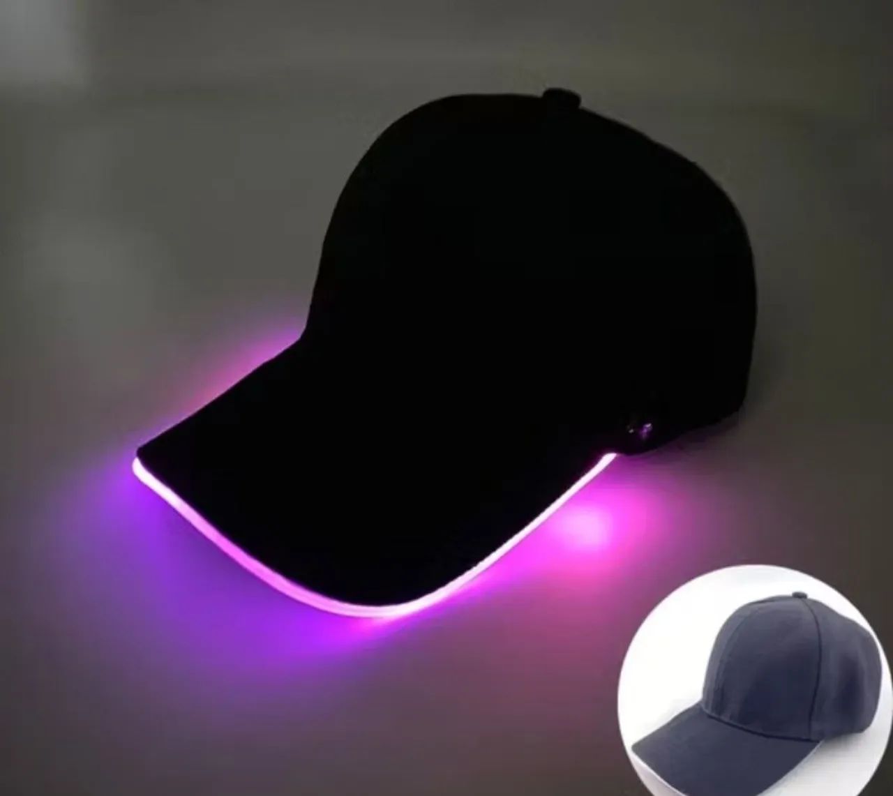 Novidade Boné com led pra se destacar em meio da multidão  - Foto 2