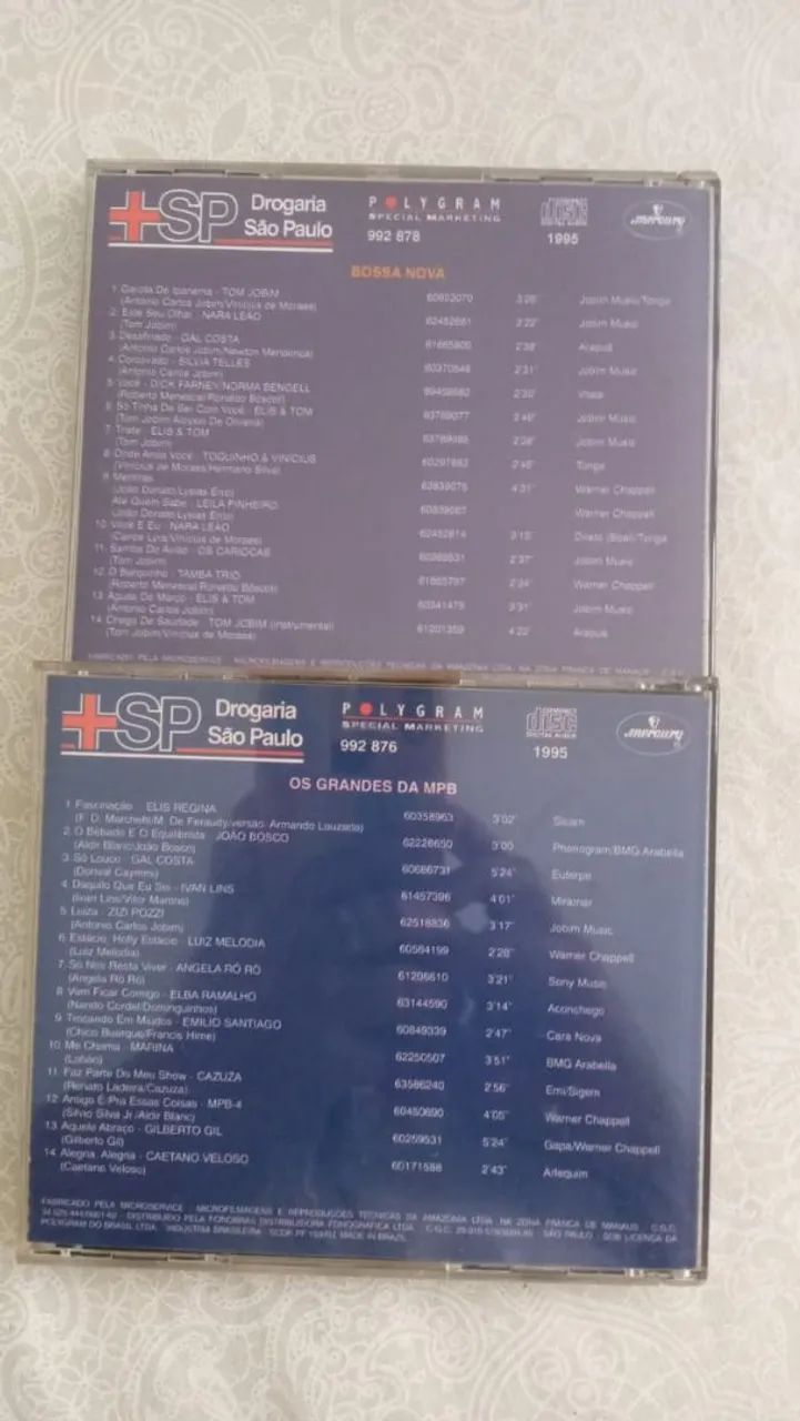 Kit 6 CD Drogaria São Paulo Collection Discs - Foto 2