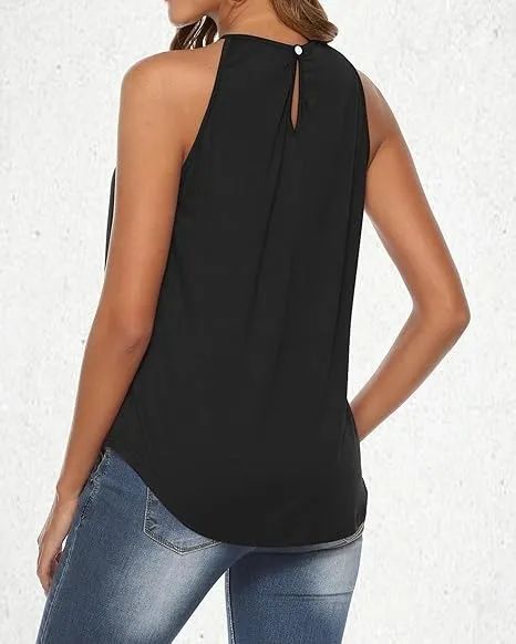 Blusa preta de cotton lycra NOVA - Foto 3