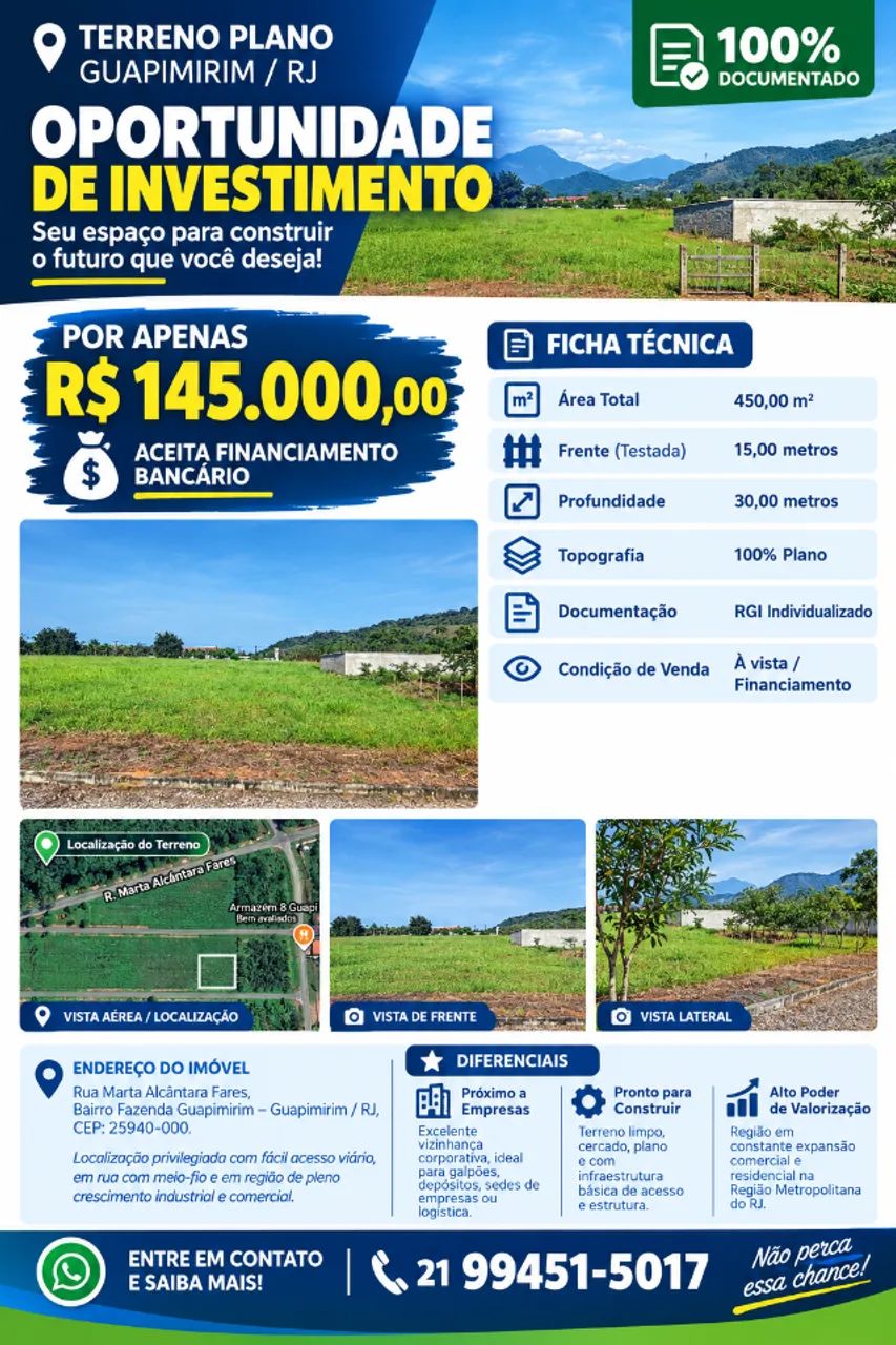 Terreno em Guapimirim 