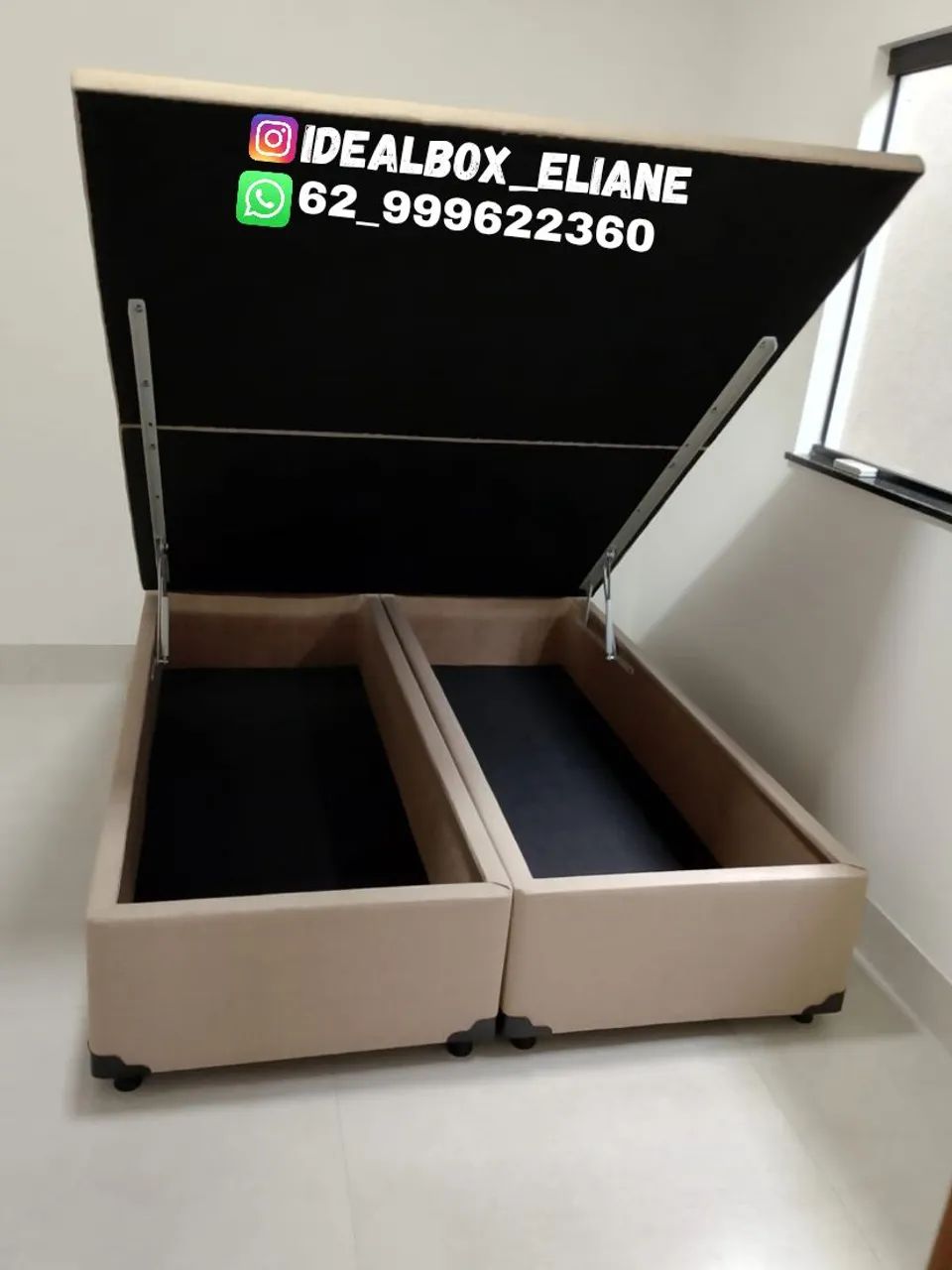 Box baú Queen size _ Disponível em várias cores - Foto 4