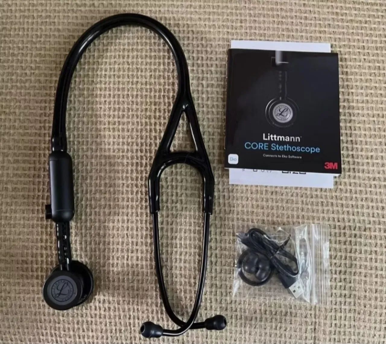 Estetoscópio Littmann Eko Core - Preto - Foto 2