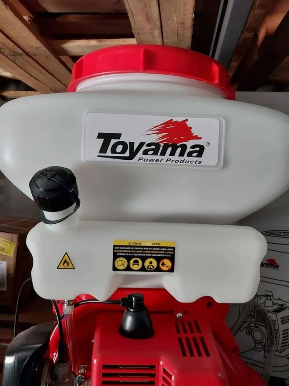 Atomizador Costal a gasolina 41.5cc 2T Toyama (Loja/Novo) - Foto 3