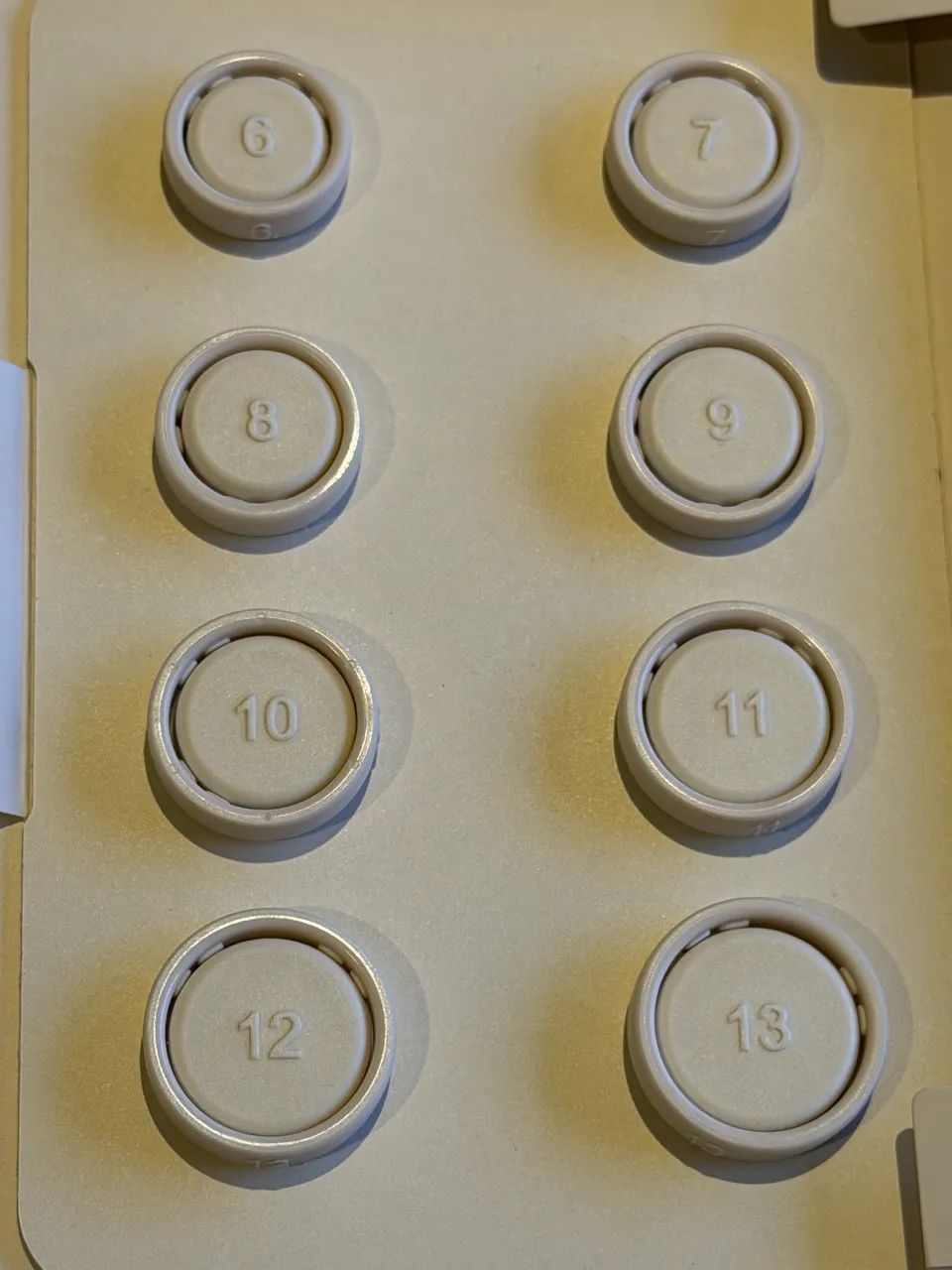 Oura ring 5 Sizing kit - tamanhos  - Foto 4