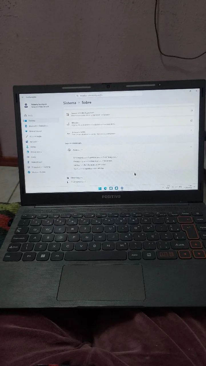 Notebook positivo 