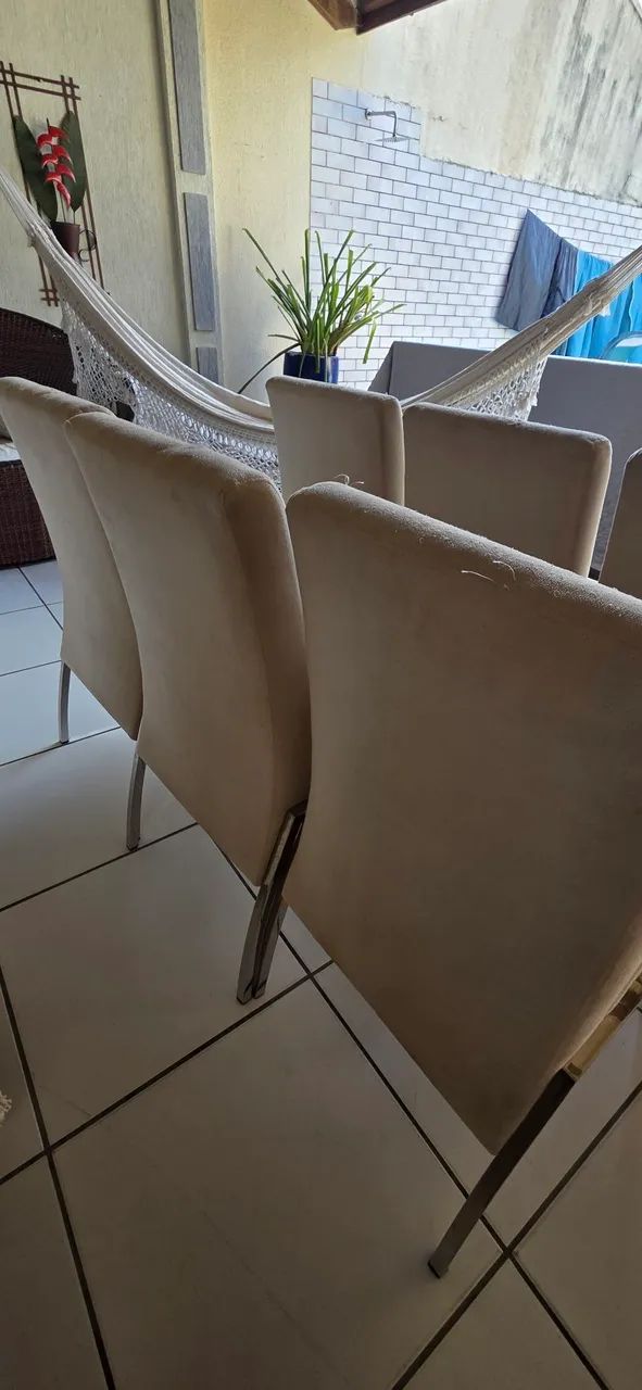 Vendo 6 cadeiras de mesa de Jantar - Foto 5