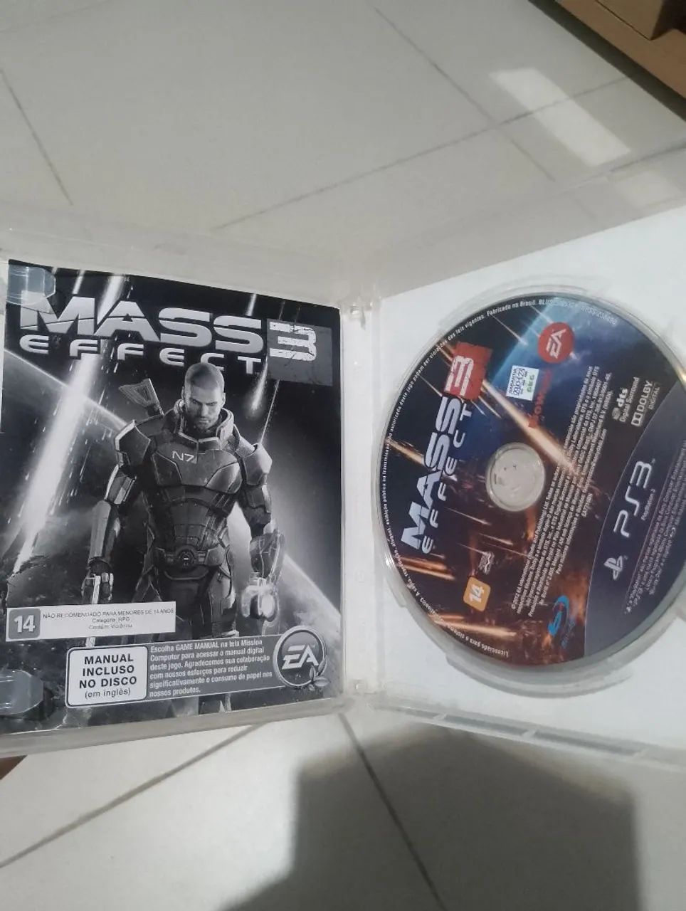 Mass Effect 3 - PS3 | Completo com Capa e Caixa Original - Foto 4