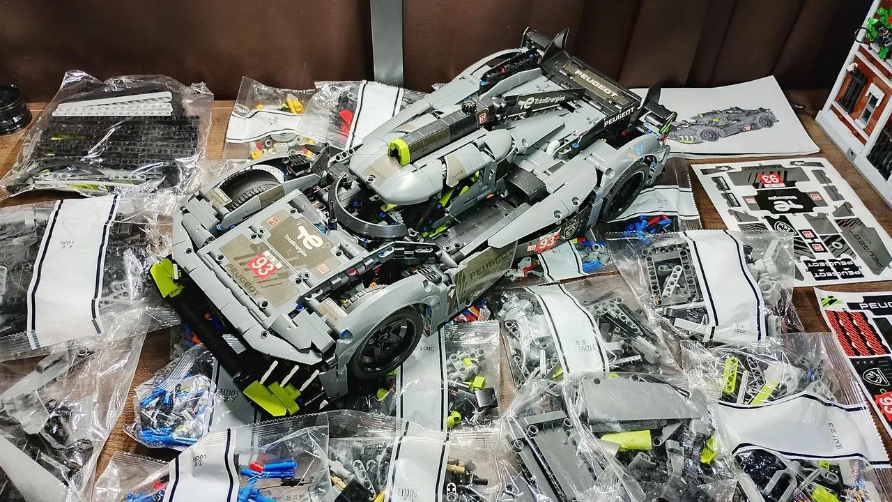 Legonérico Peugeot 9x8 le mans - Hobbies e coleções - Jardim Remo