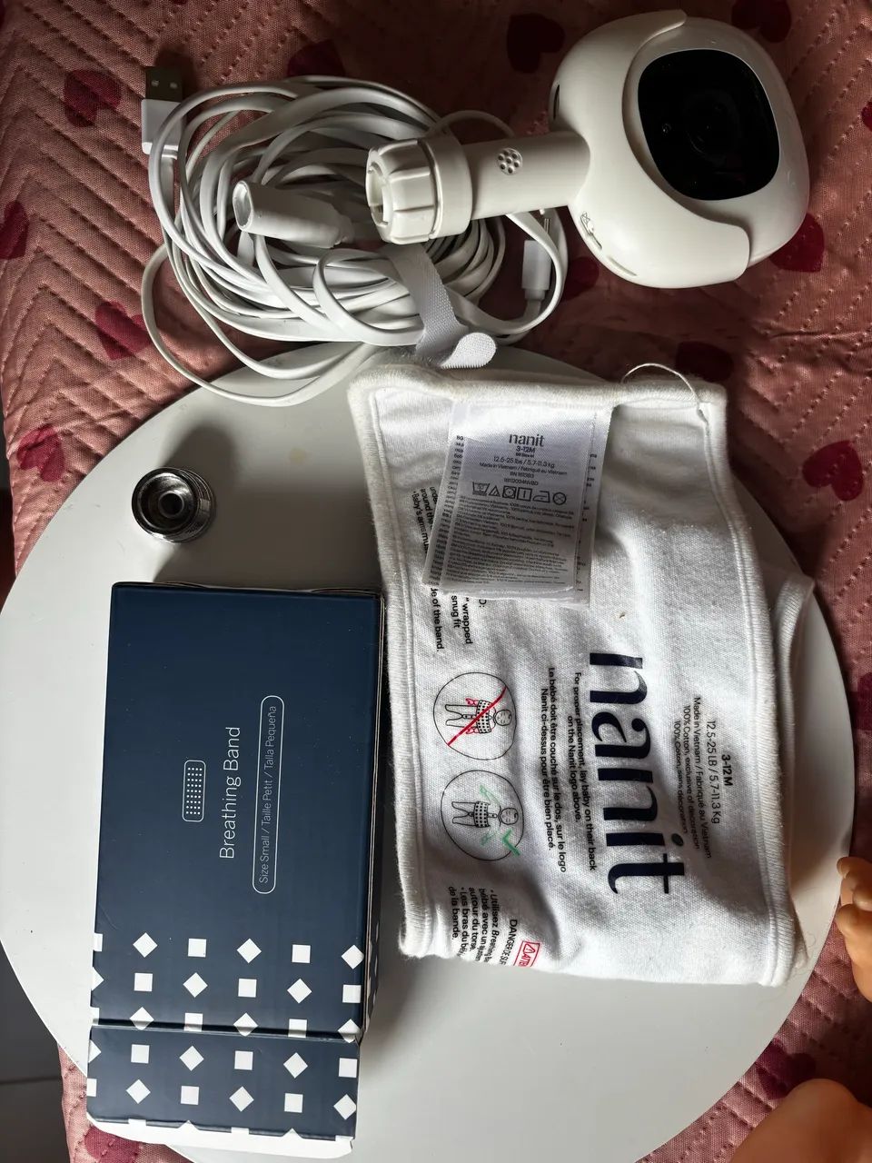 Babá eletrônica Nanit pro com suporte e 02 faixas  - Foto 2