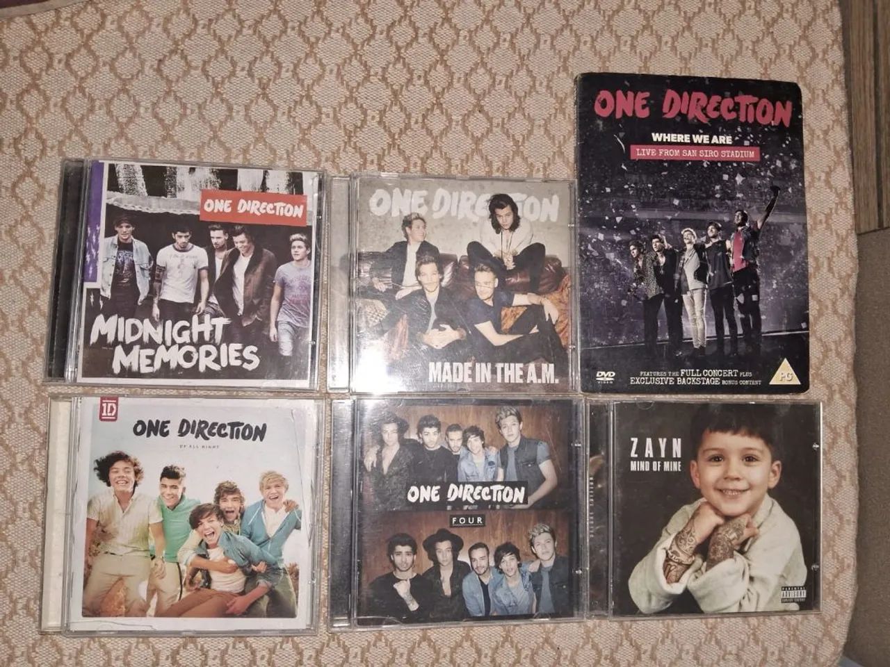 ONE DIRECTION - Cd's e DVD (original)