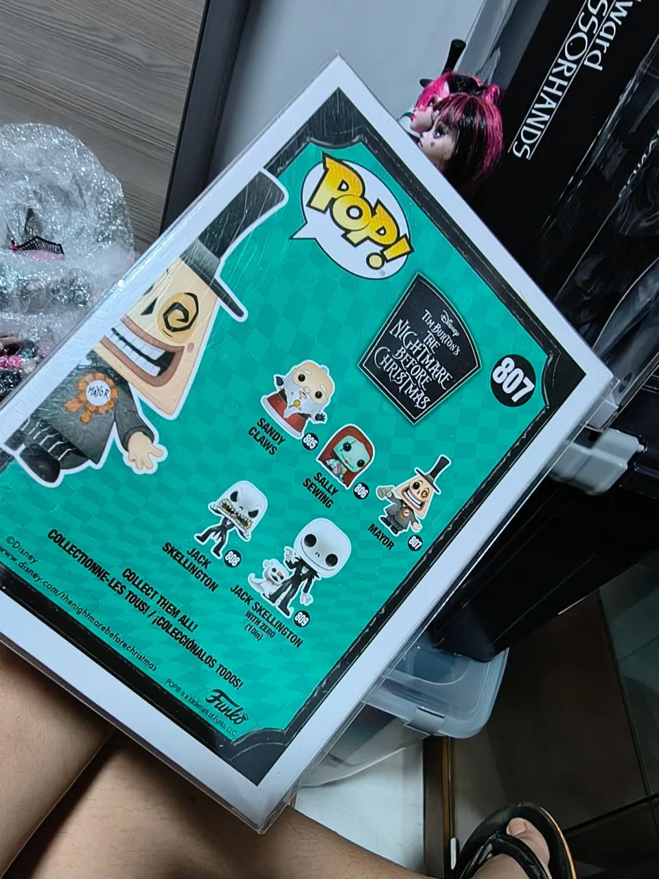 Funko pop O Estranho mundo de Jack (prefeito)  - Foto 3