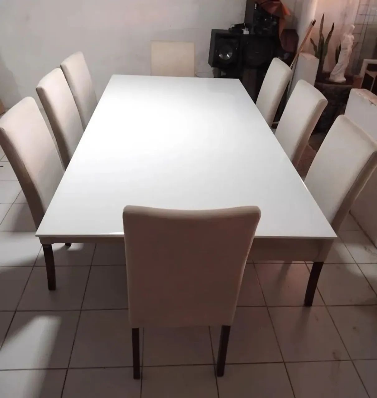 Mesa com 8 Cadeiras