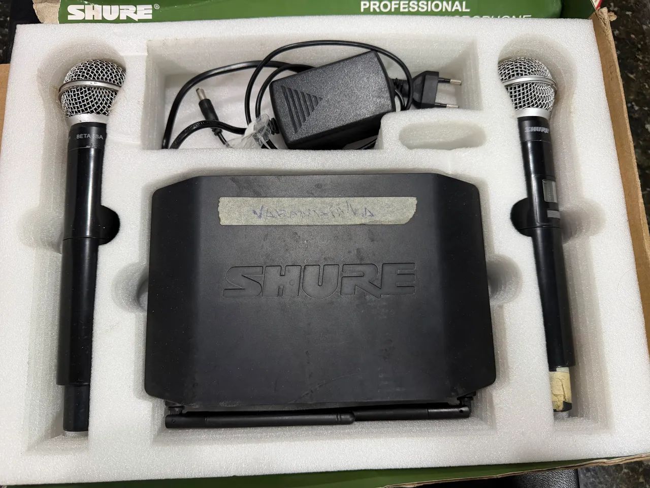 Microfone sem fio shure GLXD4