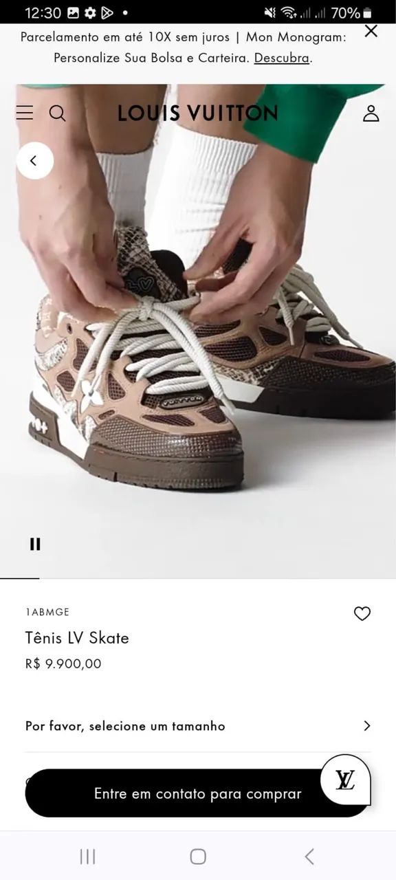 Tênis Lv 