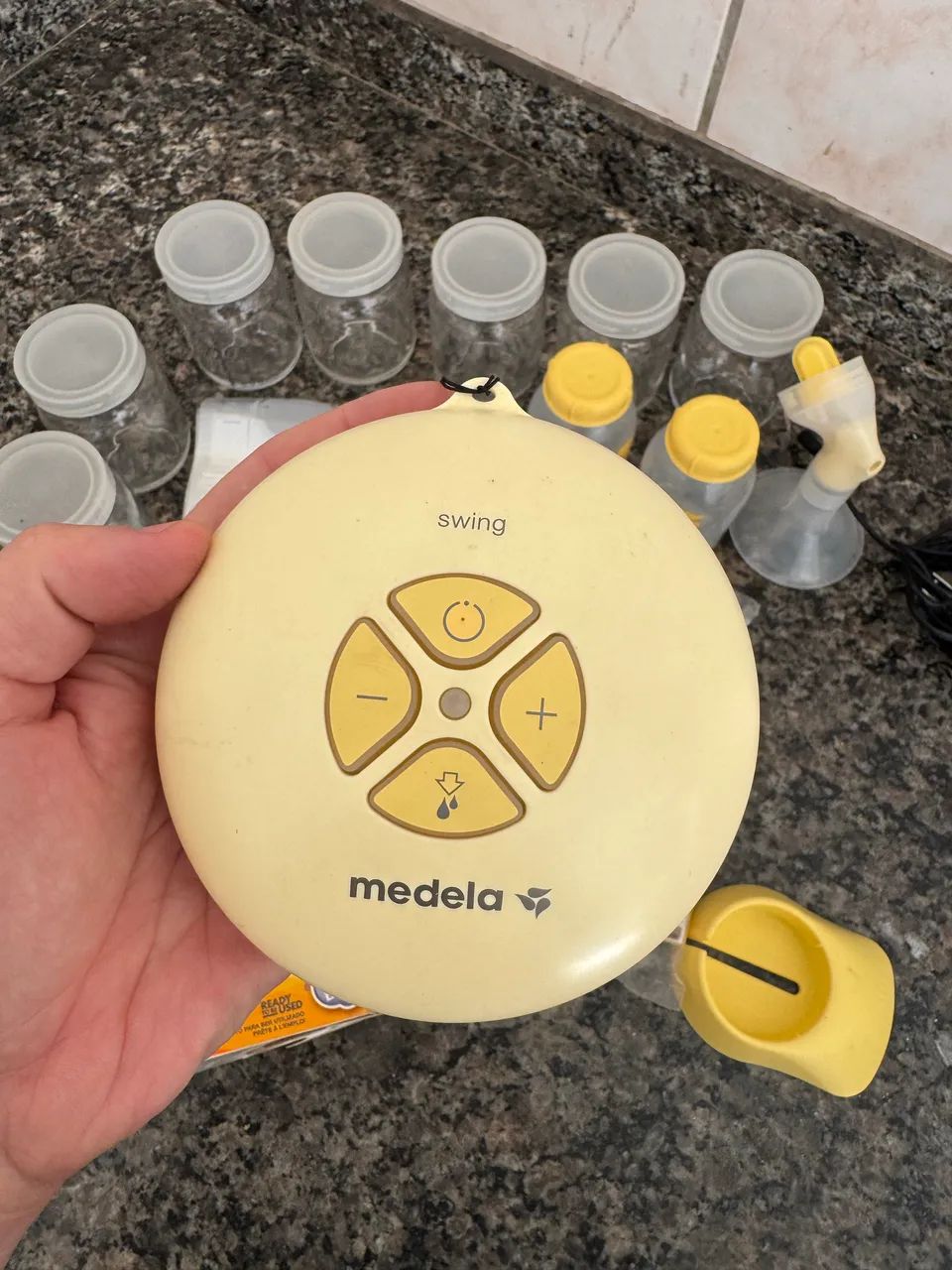 Extrator de Leite Elétrico Medela + Brindes
