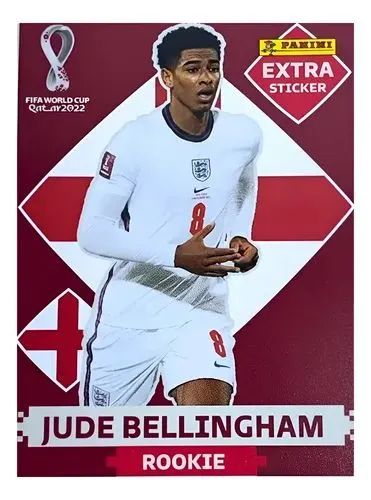 Figurinha Jude Bellingham Rookie Extra Legend qatar