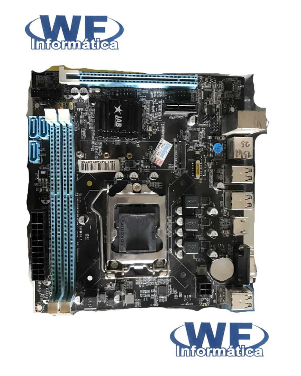 PLACA MÃE H61 1155  SEMINOVA JAB 