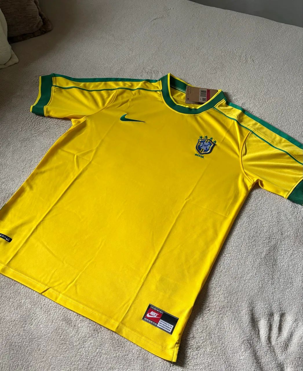 Camisa Brasil 2022 Original Edição Exclusiva Tamanho G - Foto 2