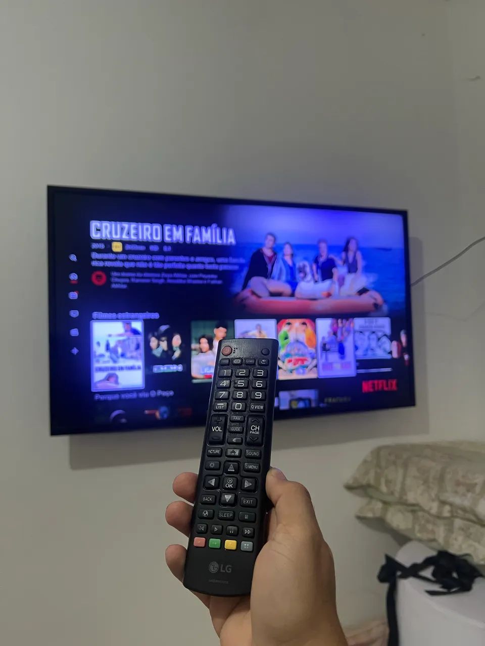 TELEVISÃO SMART TV 43 POLEGADAS - MUITO CONSERVADA  - Foto 4